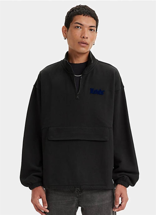 Levi\'s Relaxed Graphic 1/4 Zip Trøje